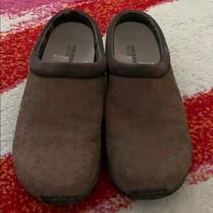 Merrell QForm Ortholite Brown Floral Moc size 7